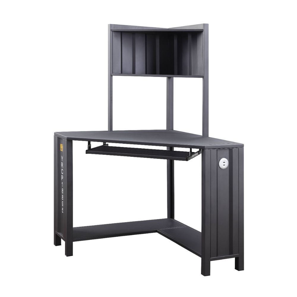 ACME Cargo - Desk - Gunmetal - 61" | Meri Furniture