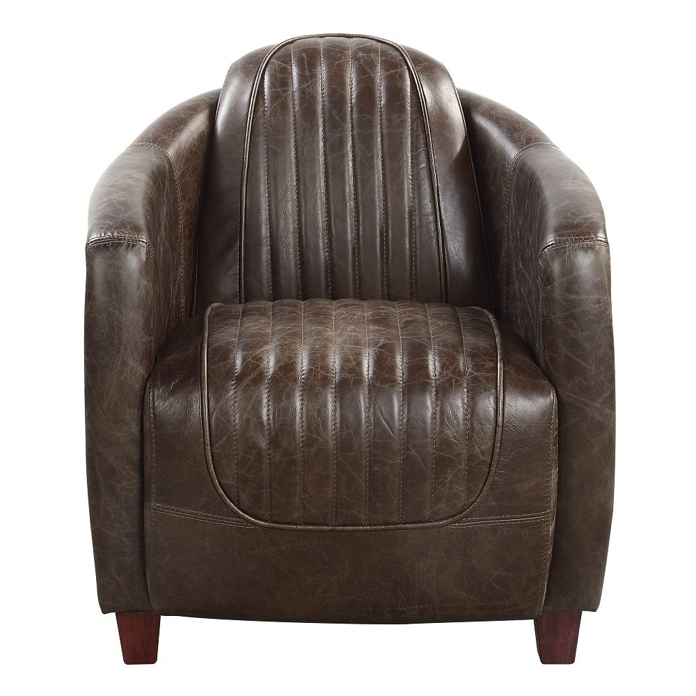 ACME Brancaster - Chair - Brown | Meri Furniture