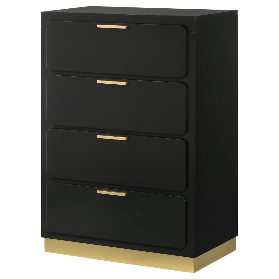 Coaster Fine Furniture Caraway - 4-Drawer Bedroom Chest | Meri Furniture