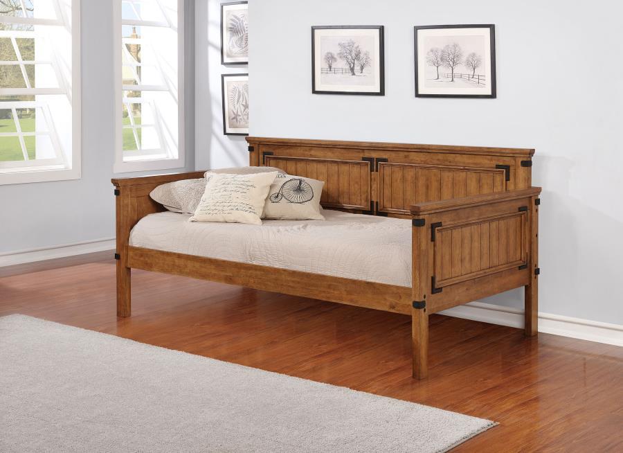 Coaster Fine Furniture Oakdale - Wood Twin Daybed - Rustic Honey | Meri Furniture
