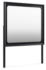 Londer - Bedroom Mirror - Black