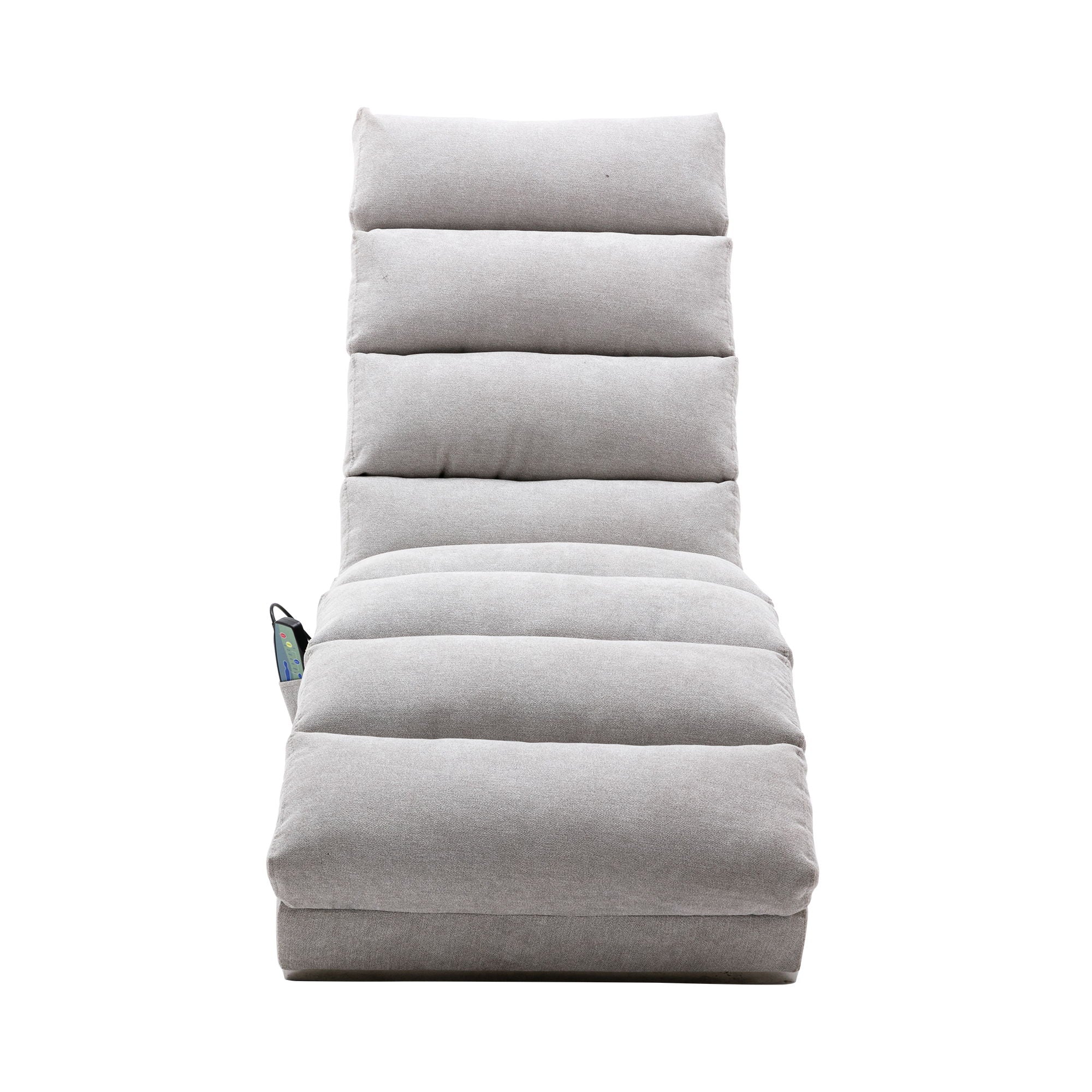 Massage Chaise Lounge Indoor With Remote Control, Ergonomic Electric Massage Lounger