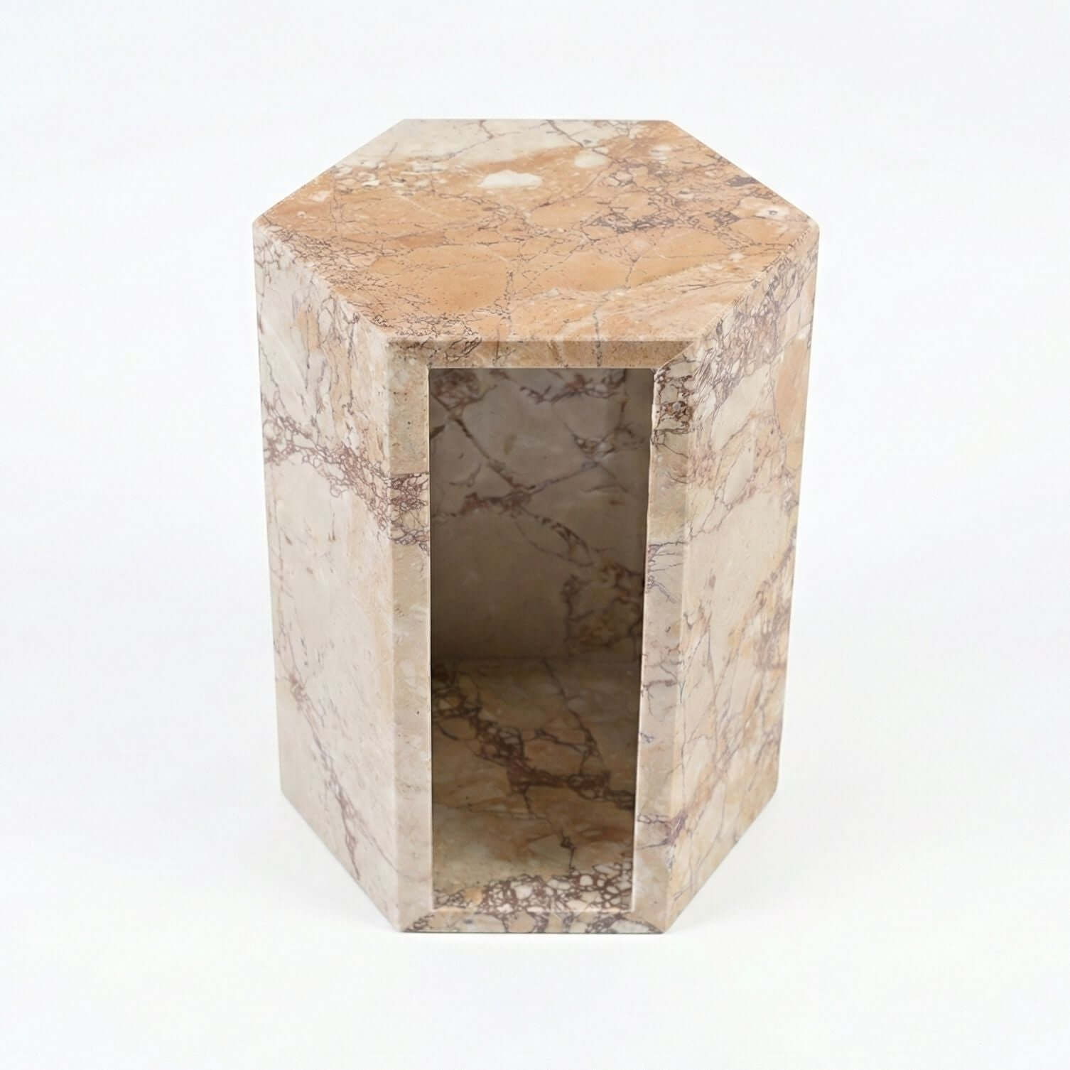Modern Minimalist Hexagon Side Table