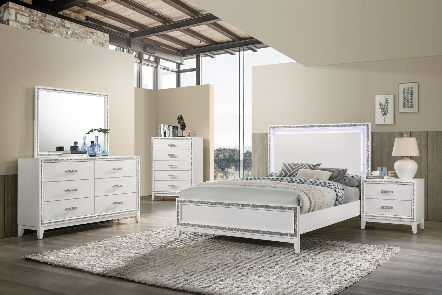 ACME Haiden - Mirror | Meri Furniture