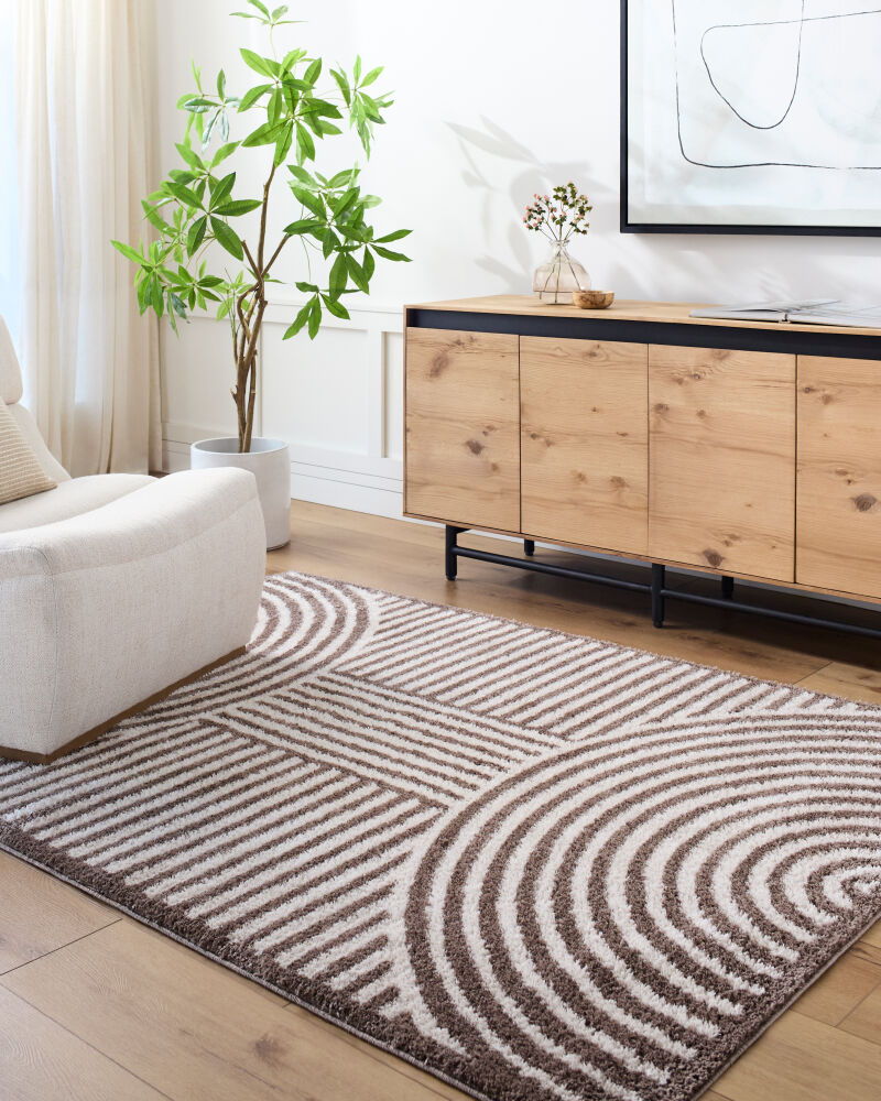 Fossay Shag Machine Woven Rug