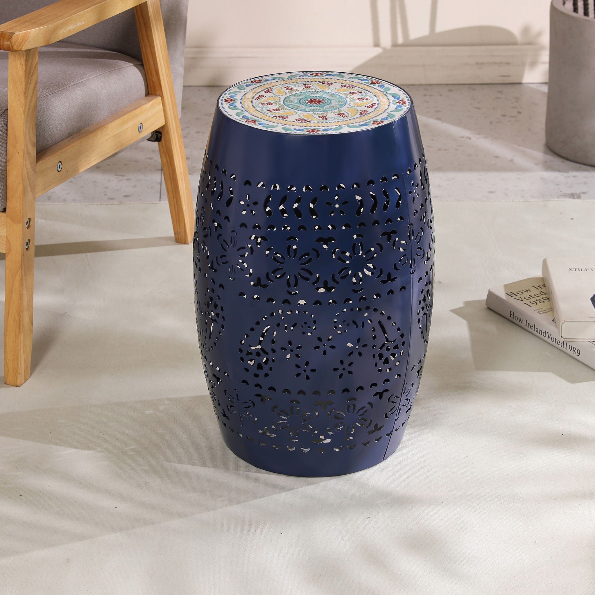 Lilac - Mosaic Side Table