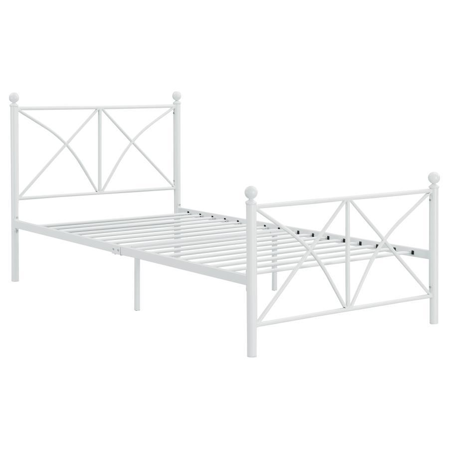 Coaster Fine Furniture Hart - Metal Open Frame Bed | Meri Furniture