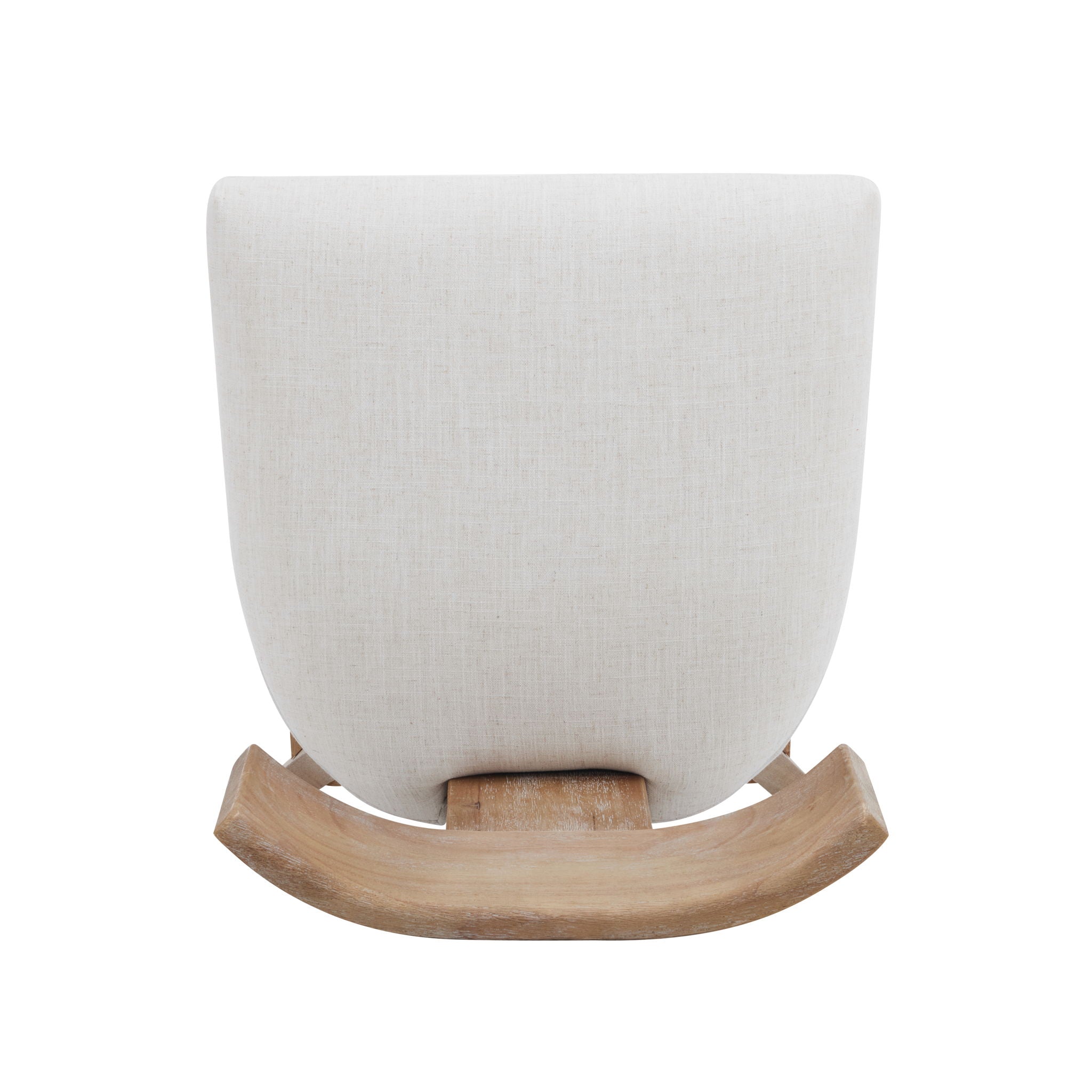 Upholstered Counter Height Bar Stools With Solid Rubber Wood Frame (Set of 2)