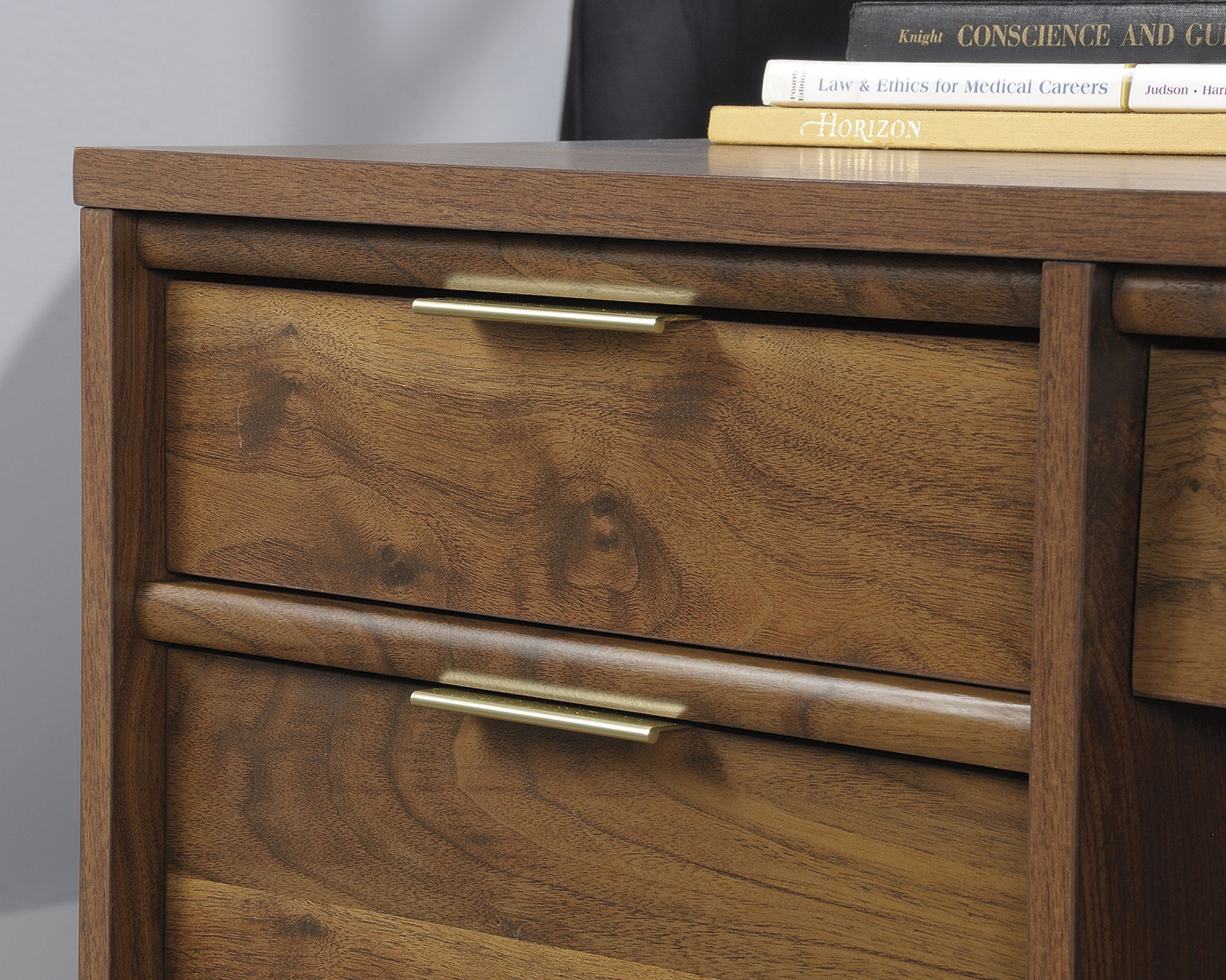 Clifford Place Executive Desk Grand Walnut
