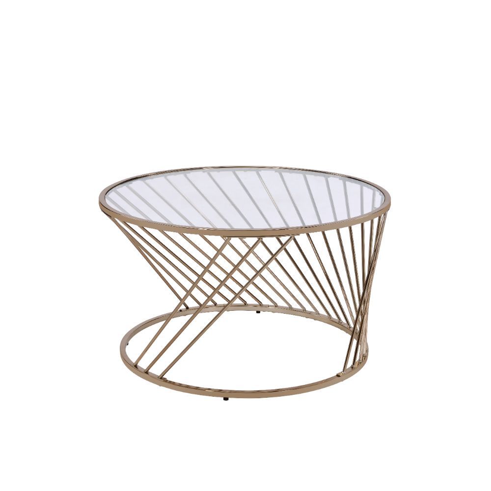 ACME Bluelipe - Coffee Table - Champagne | Meri Furniture