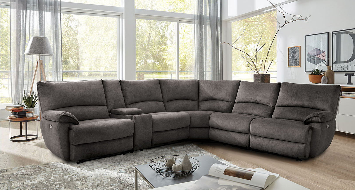 Furniture of America Cerelia - Power Sectional | Meri Furniture