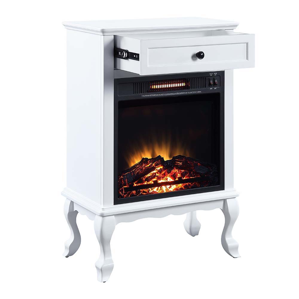 ACME Eirene - Fireplace. | Meri Furniture