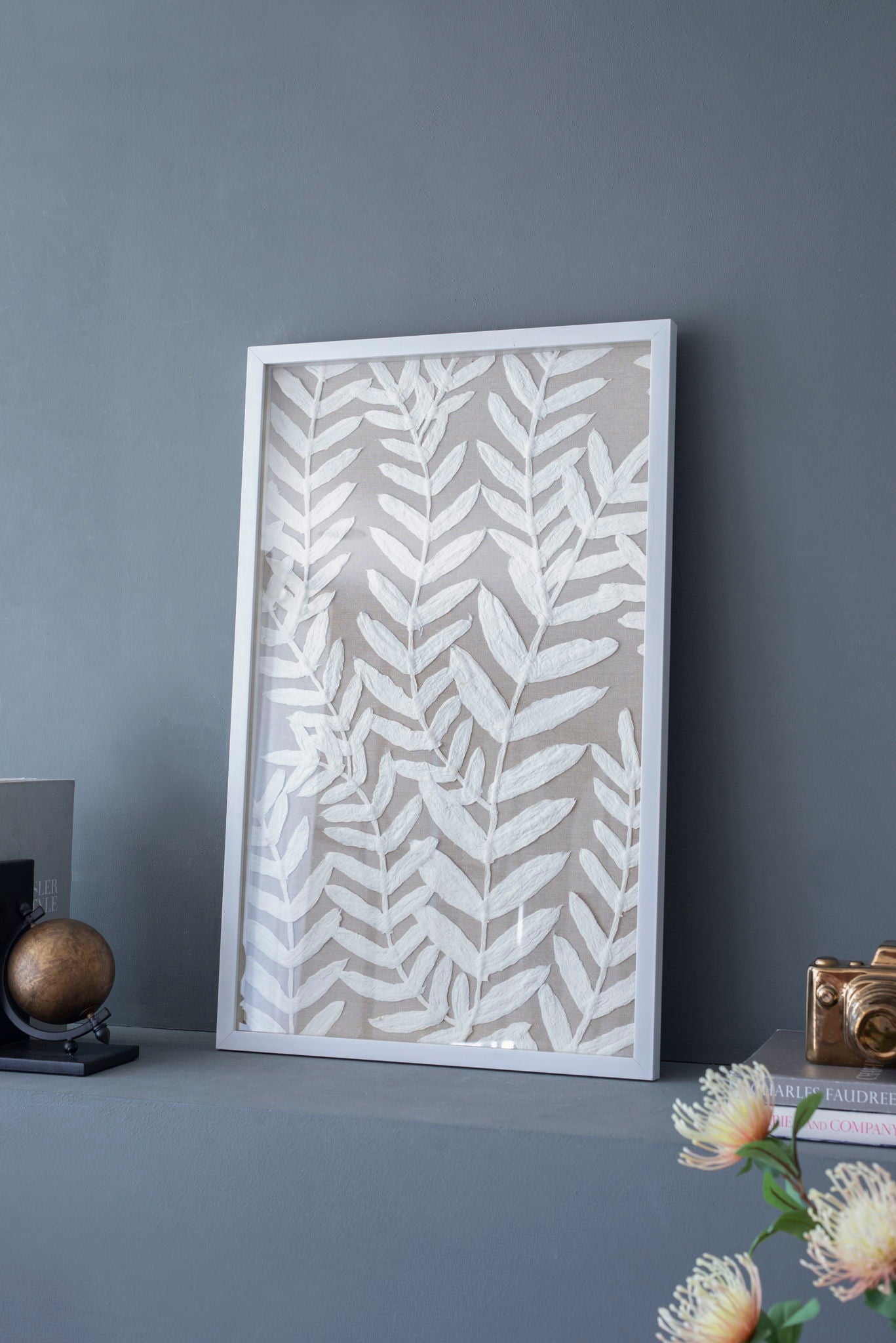 Shadow Box Wall Decor (Set of 2) - White