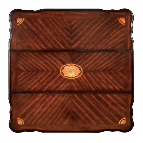 Furniture of America Petersburg - Counter Height Table - Cherry | Meri Furniture