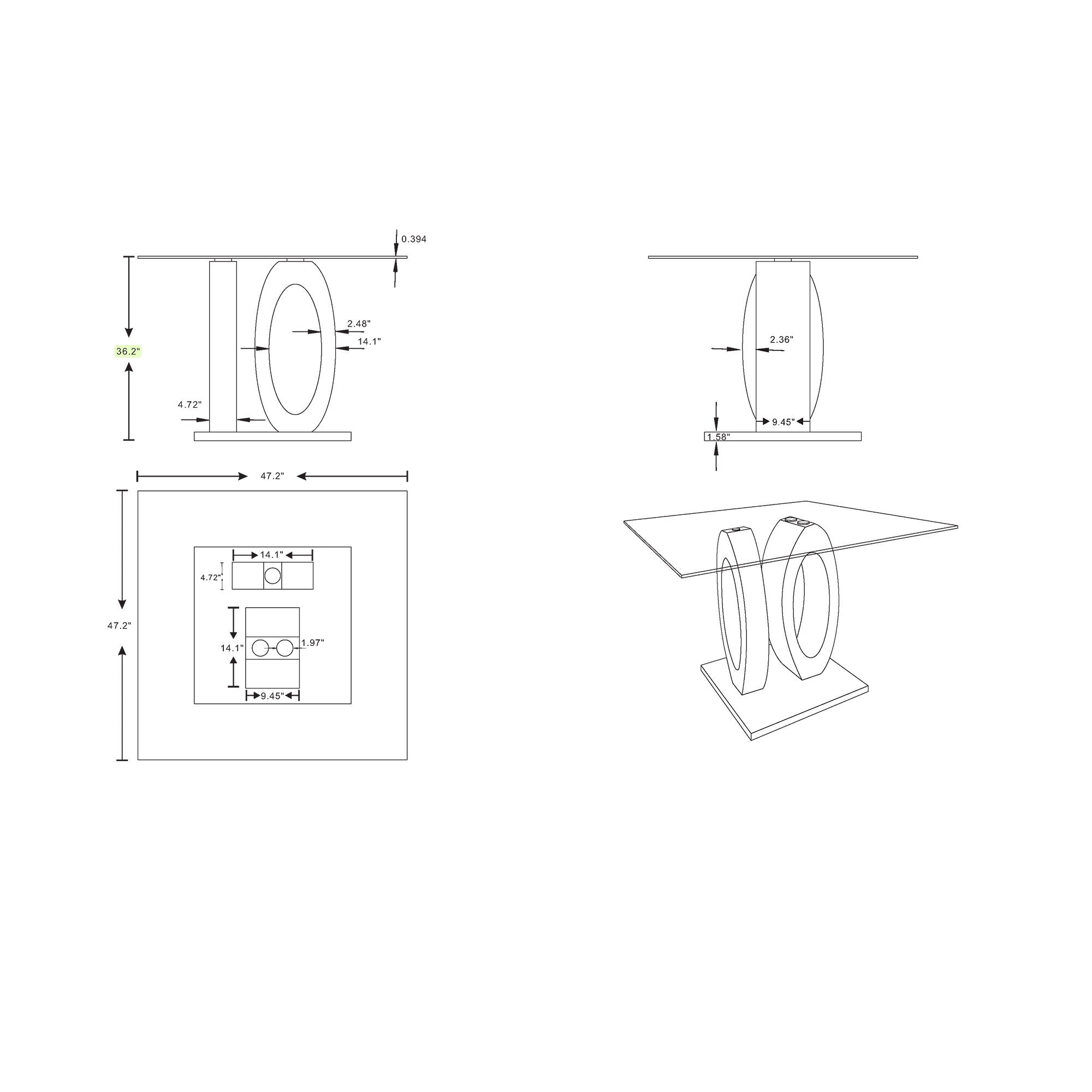 Royce - Dining Table Ecom