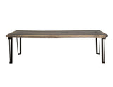 Natural Parota - Rectangular Table (Live Edge) - Light Brown