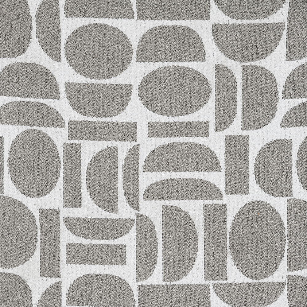 Glenda - Sofa With 3 Pillows - Gray Chenille