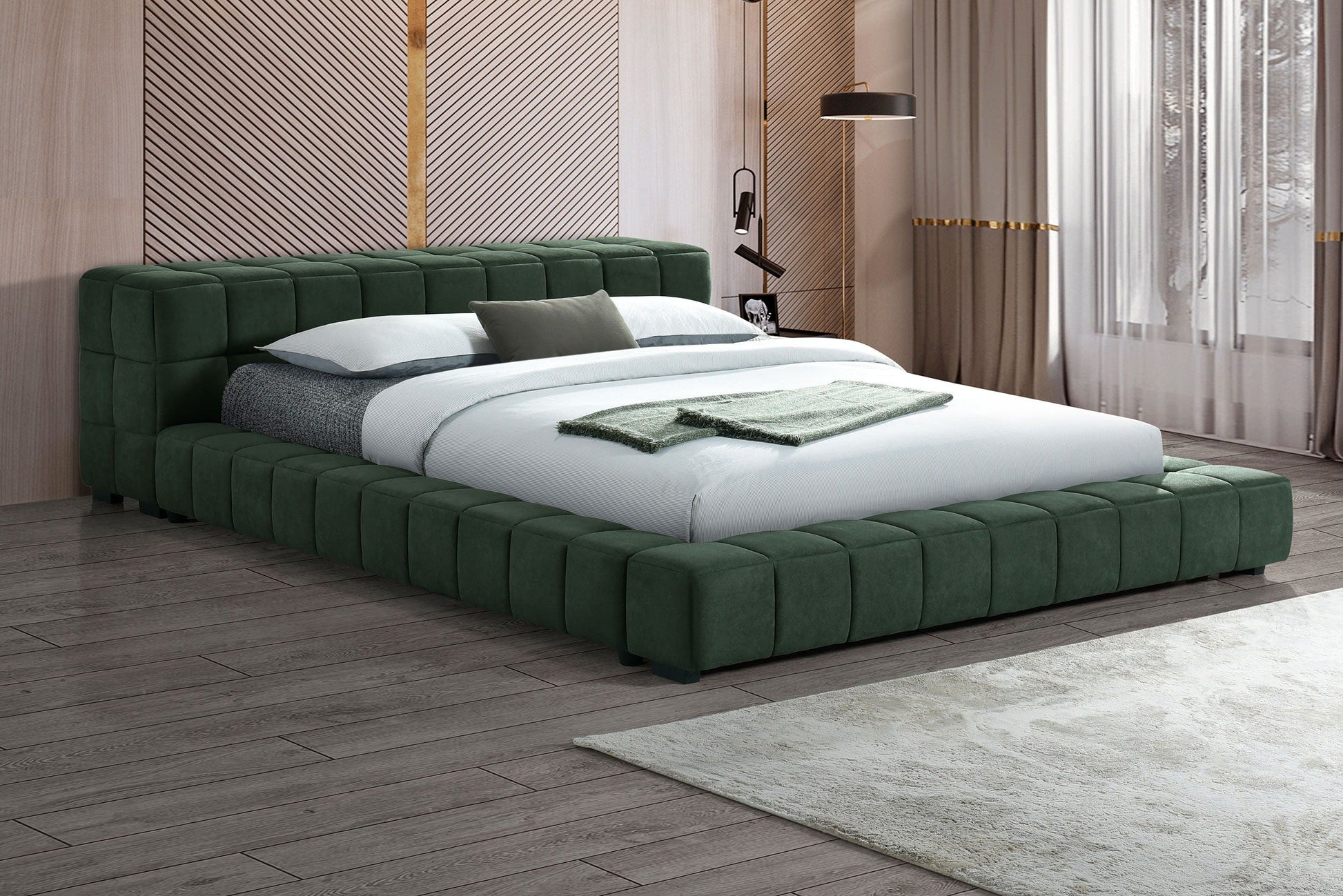 Coaster Fine Furniture Trinity - Upholstered Platform Bed | Meri Furniture