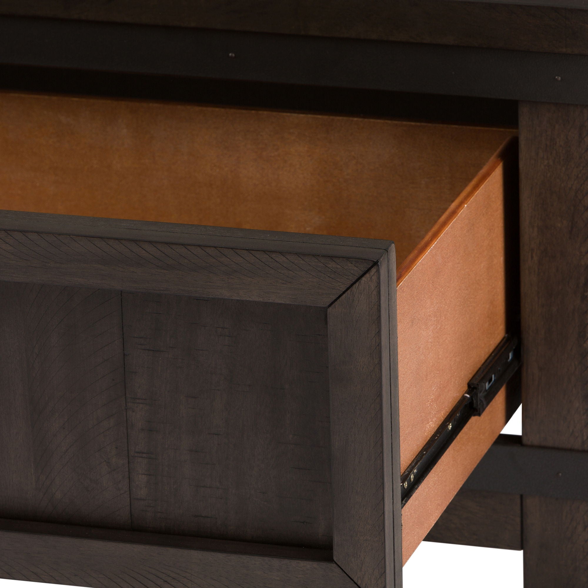 Thornwood Hills - Twin Storage Footboard - Dark Brown