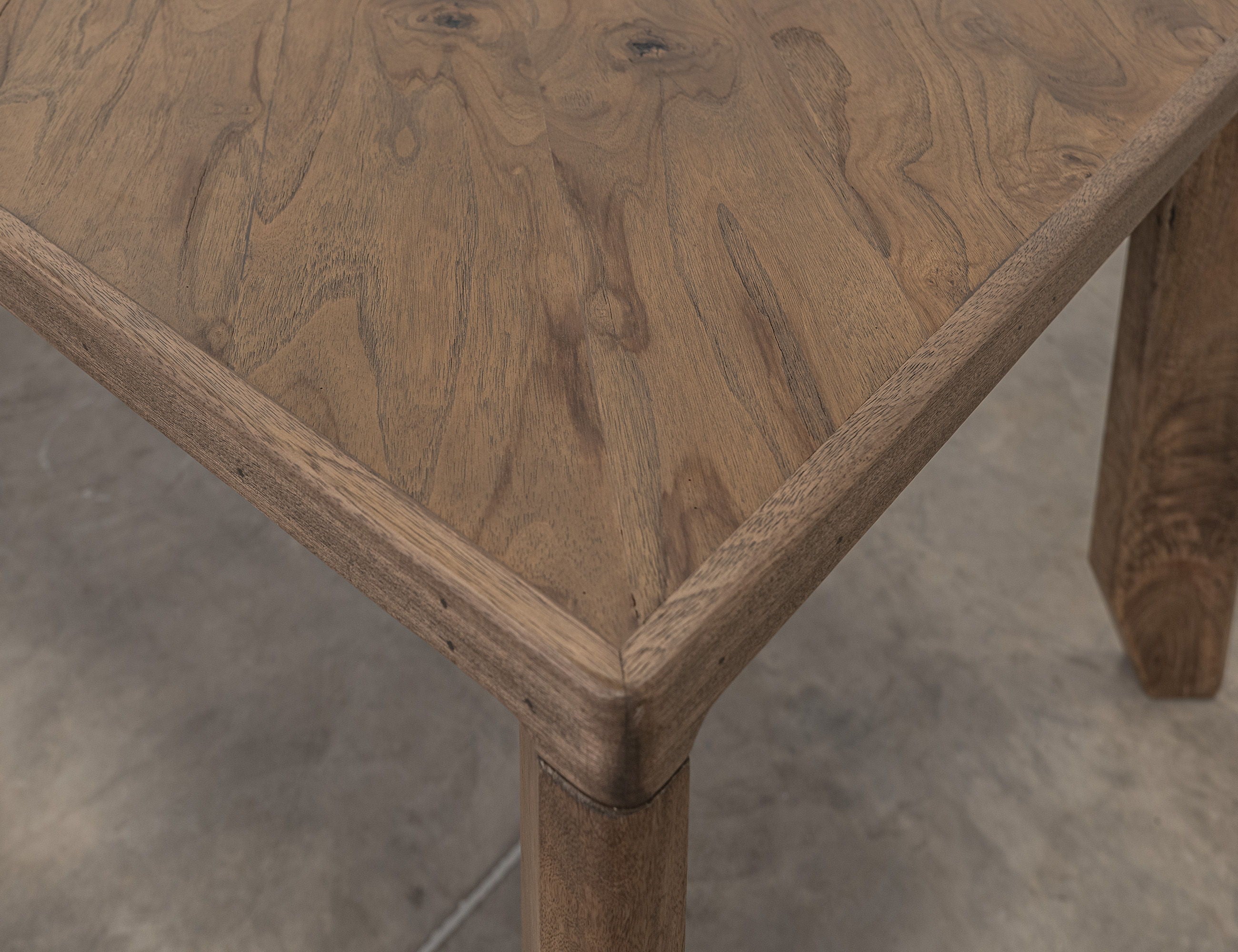 International Furniture Direct Natural Teca - Table - Brown | Meri Furniture