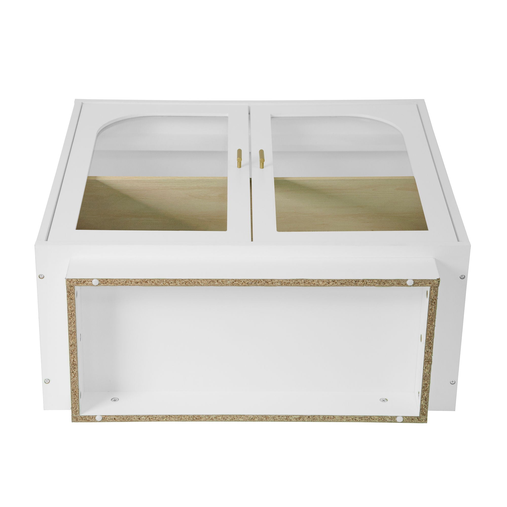 Storage Cabinet With Acrylic Door For Living Room