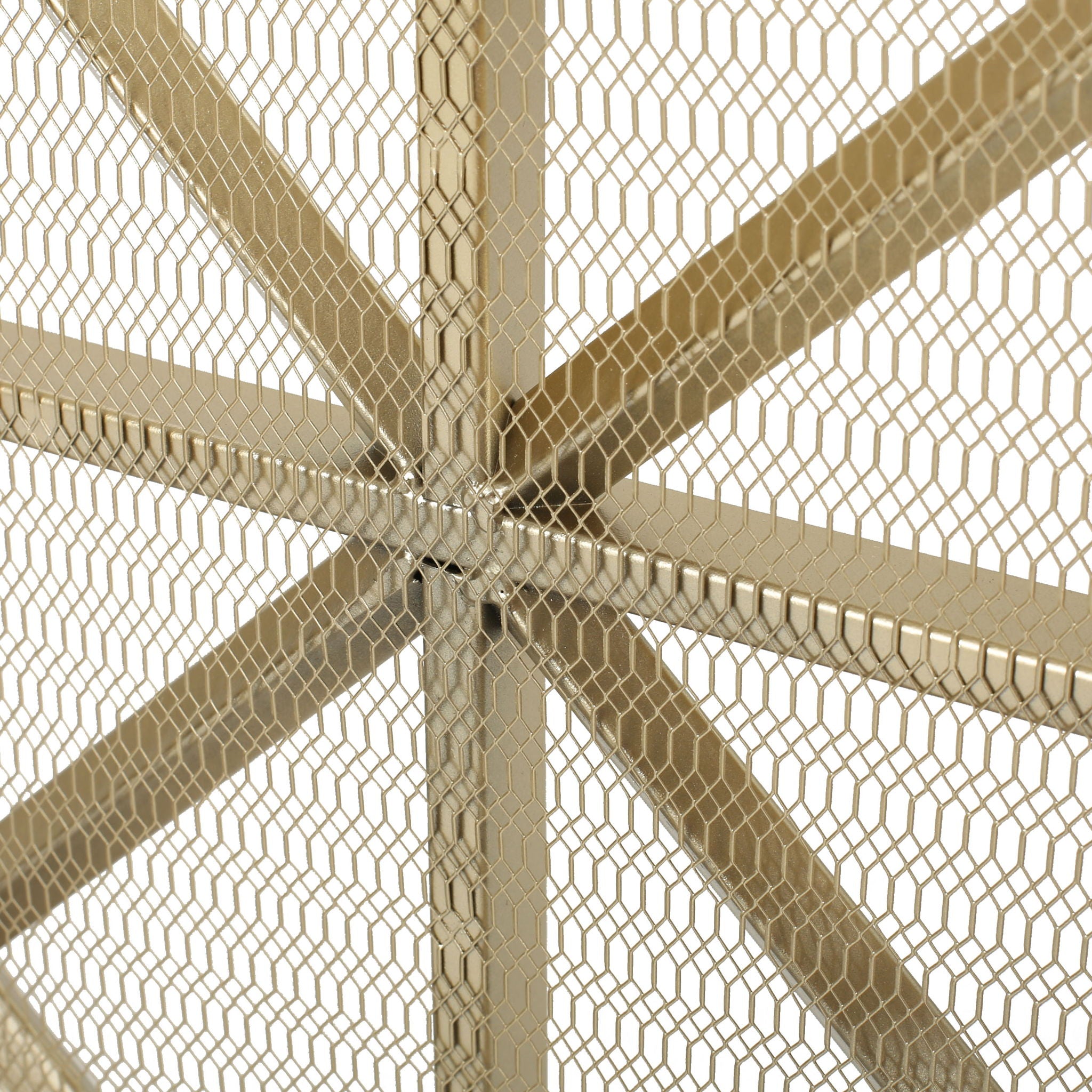 Margaret - 3 Panel Fireplace Screen Iron