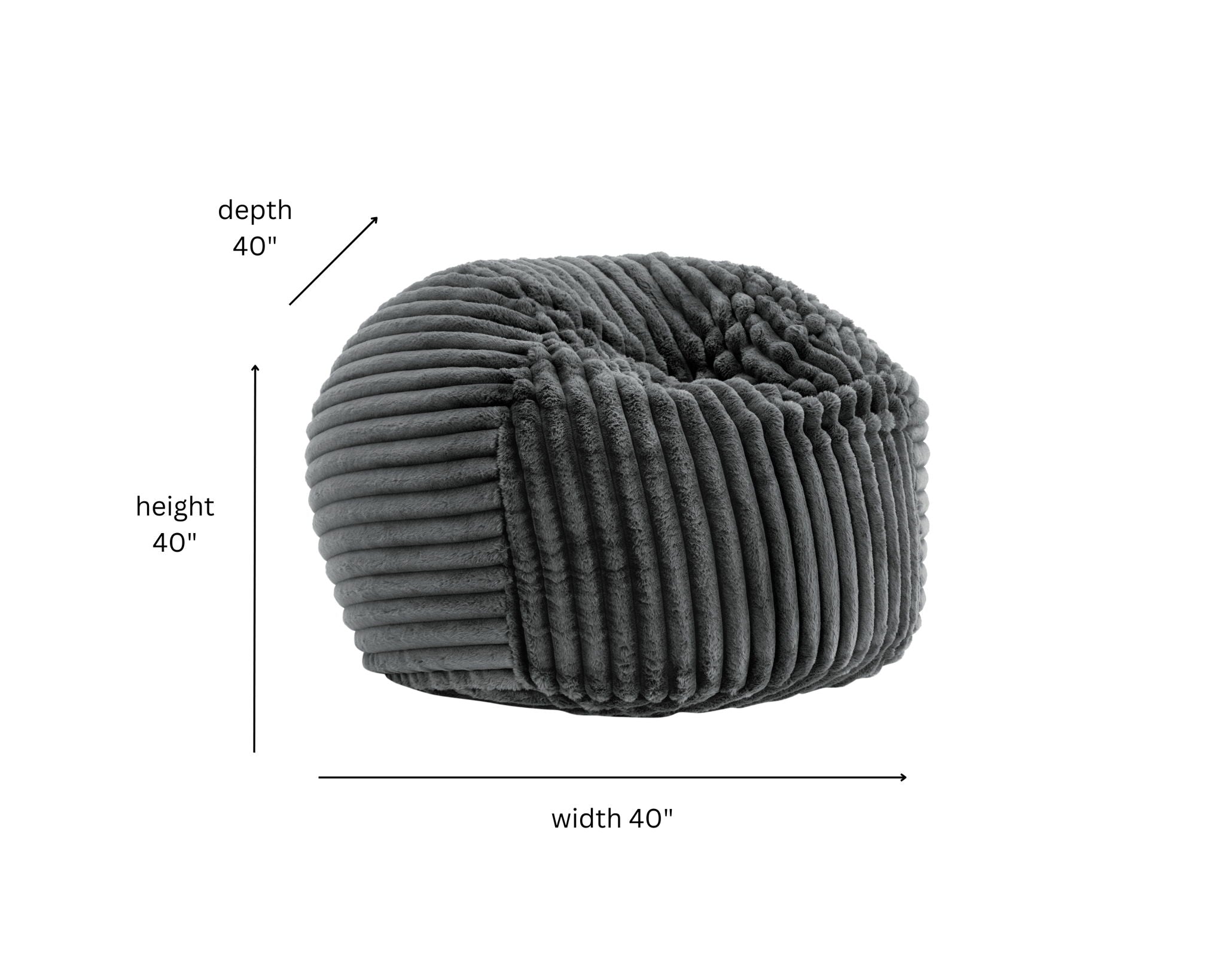 Sky Luxe - Minky Memory Foam Lounger