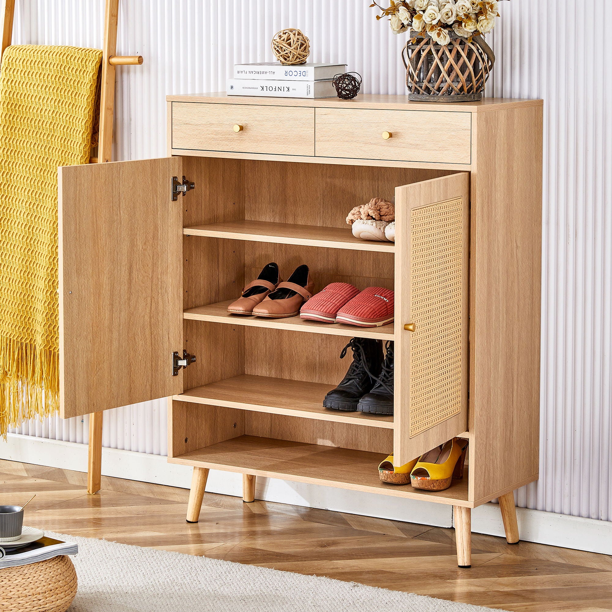 Multifunctional Modern Minimalist Shoe Cabinet