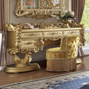 Bernadette - Vanity Desk - Gold