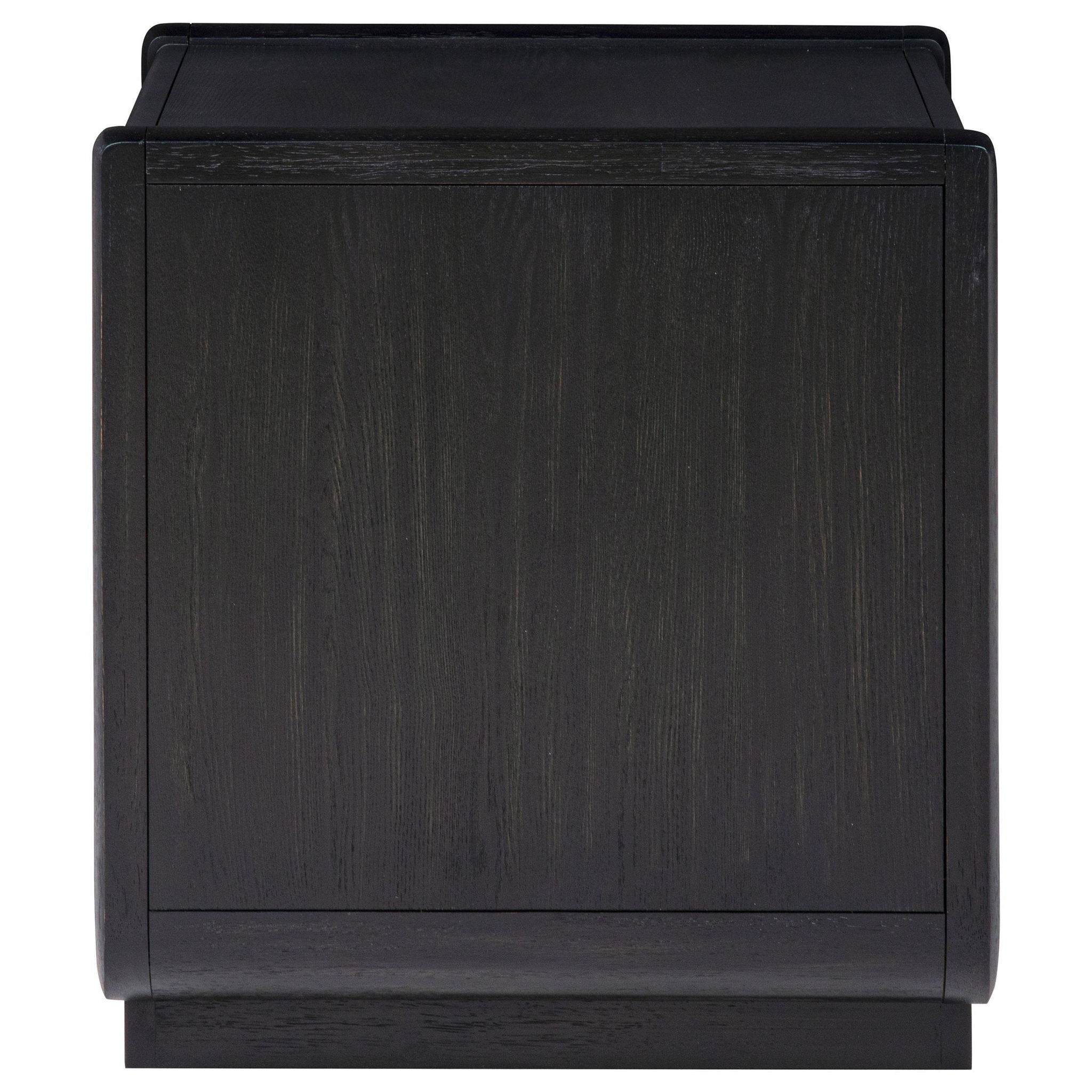 Leandro 1-drawer Wood Occasional Side End Table Burnished Black