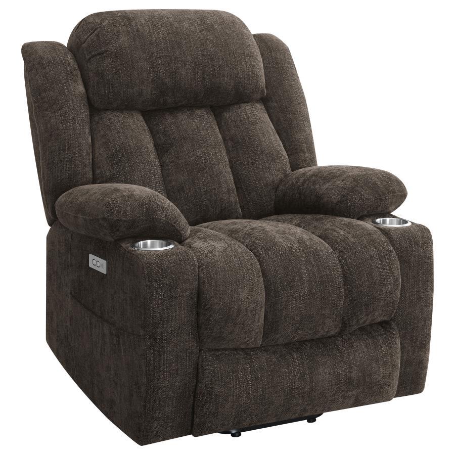 Coaster Fine Furniture Houston - Upholstered Power Lift Recliner Chair | Meri Furniture