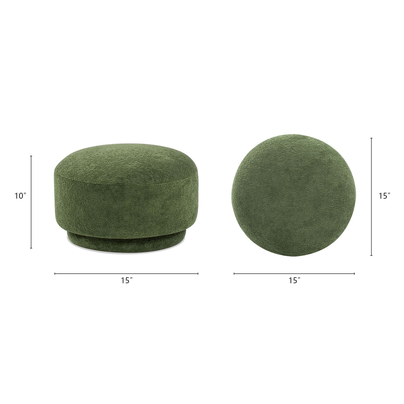 Fuji - Mushroom Footstool Ottoman