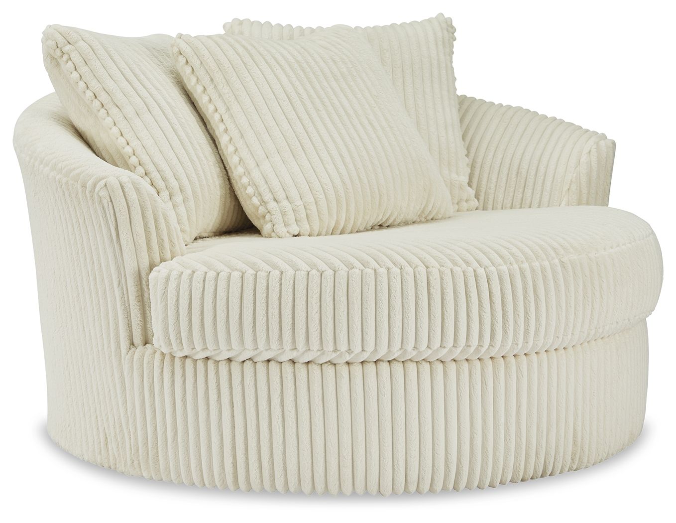 Signature Design by Ashley® Lindyn - Oversized Swivel Accent Chair | Meri Furniture