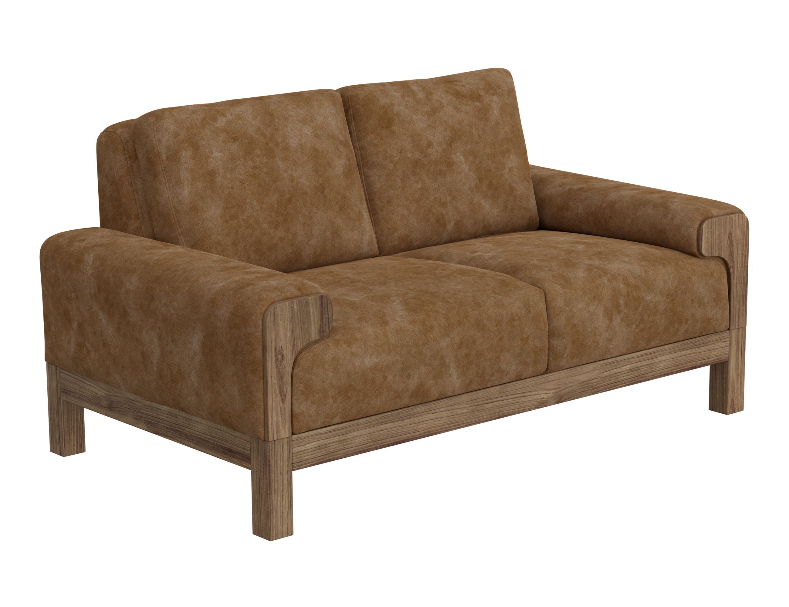 International Furniture Direct Sedona - Loveseat - Dark Brown | Meri Furniture