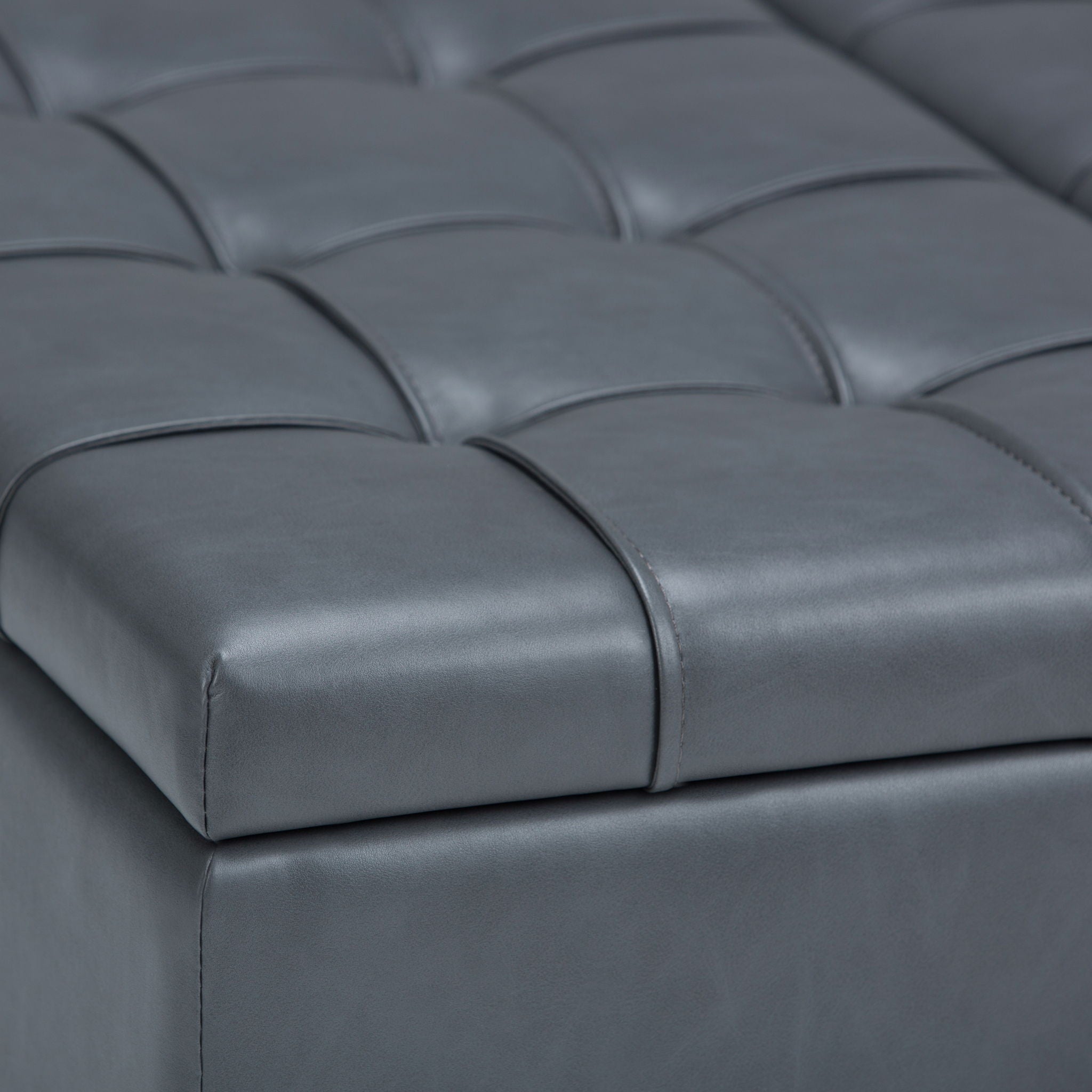 Harrison - Upholstered Coffee Table Storage Ottoman