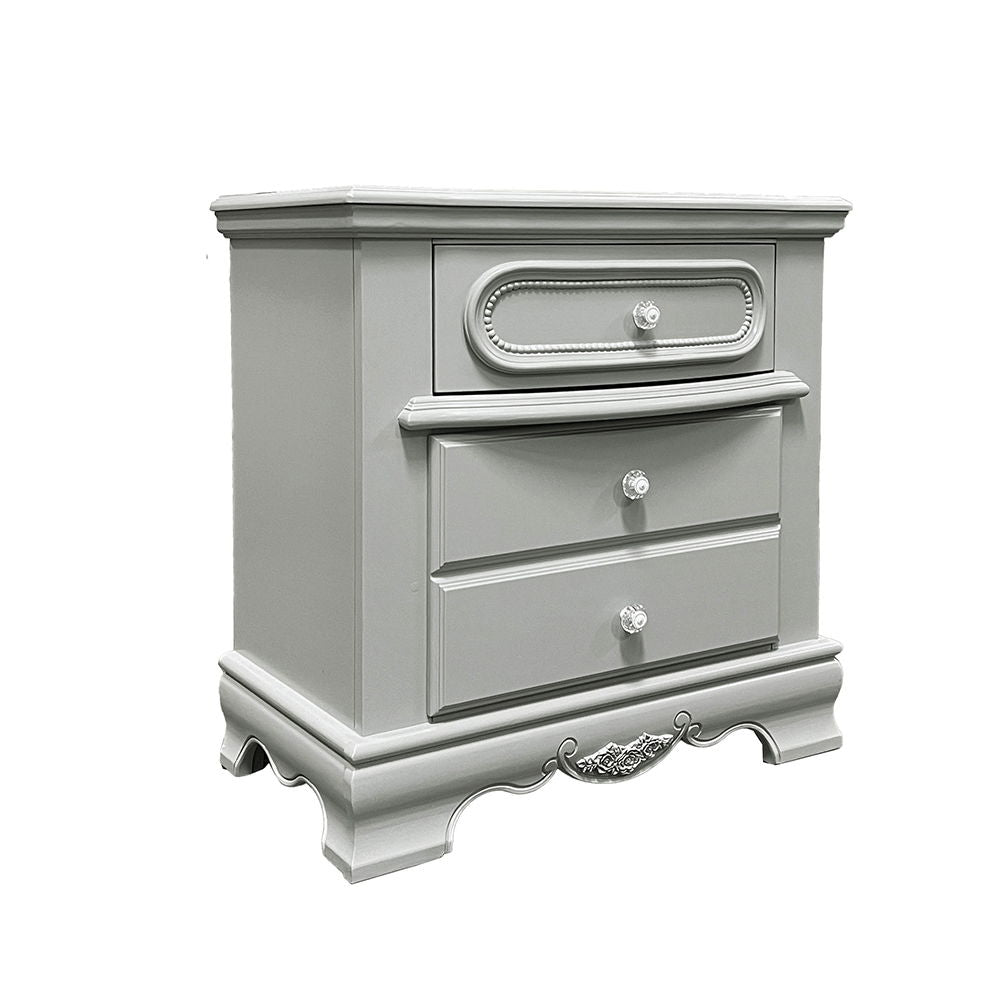 ACME Drawer: Center Wooden Glide, Dovetail Included, Felt-Lined Top Drawer | Meri Furniture