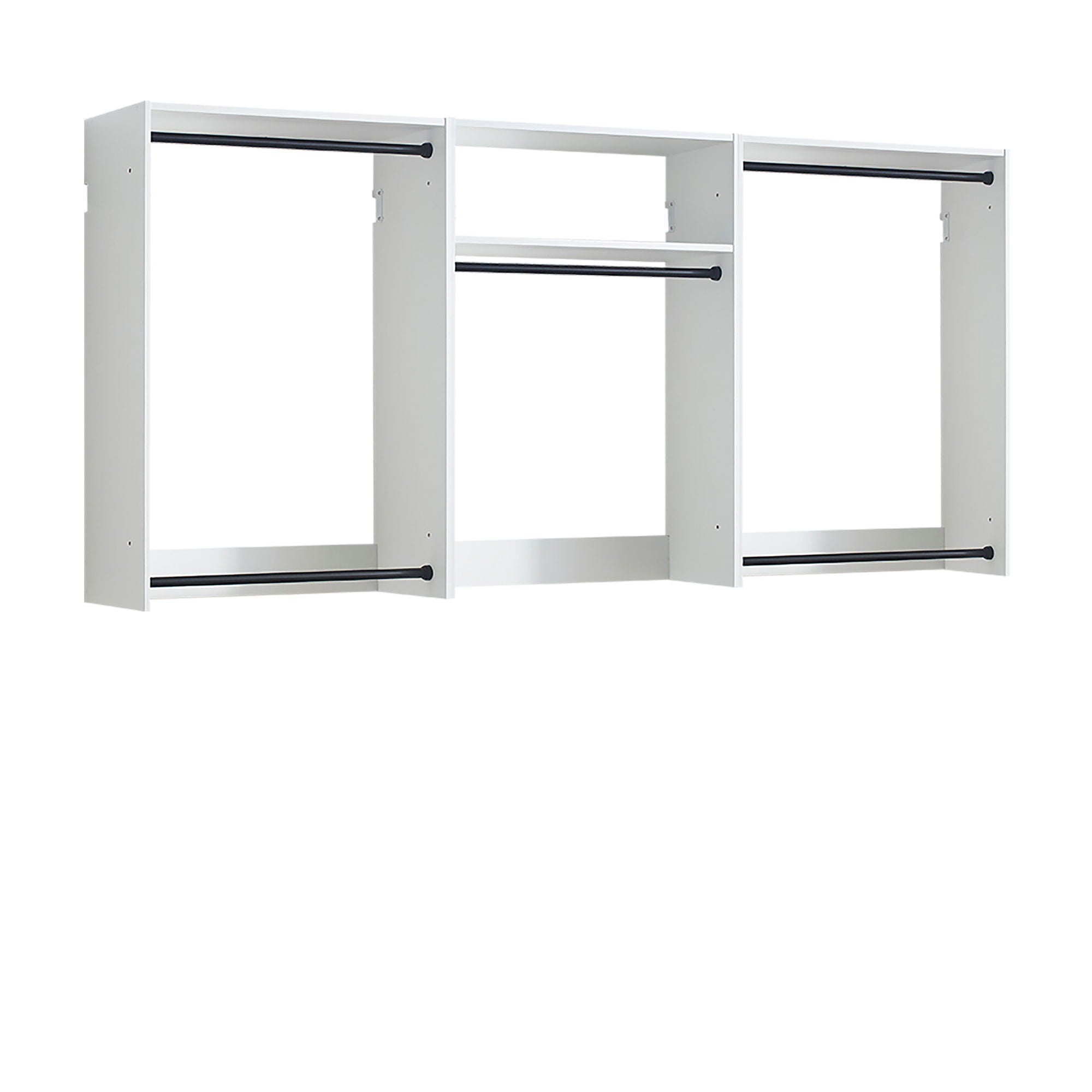 Devi - Wall Mounted Wood Closet System & Modular Design