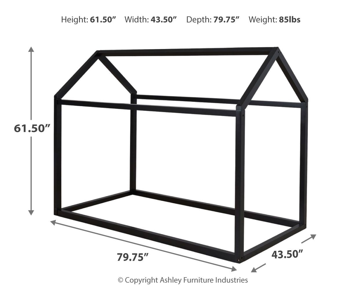 Ashley Furniture Flannibrook - House Bed Frame | Meri Furniture