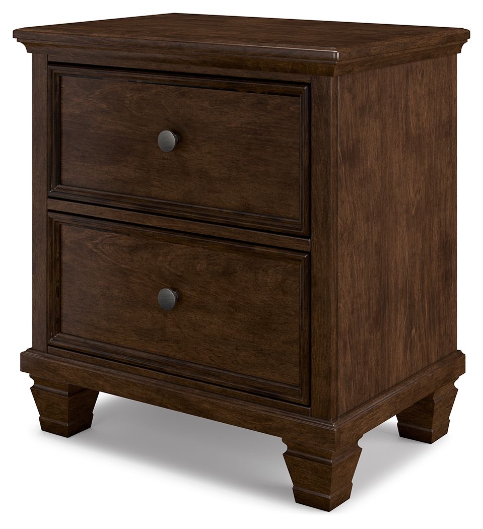 Signature Design by Ashley® Danabrin - Brown - Two Drawer Nightstand | Meri Furniture