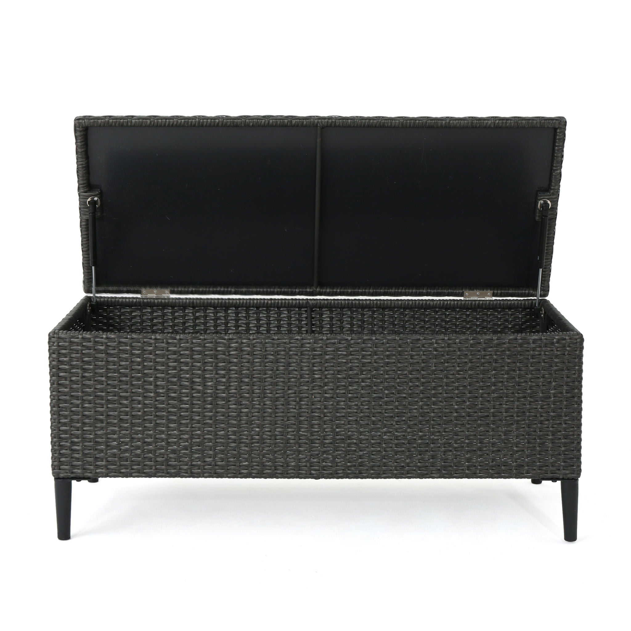 Rupert - Storage Unit Resin Wicker Outdoor