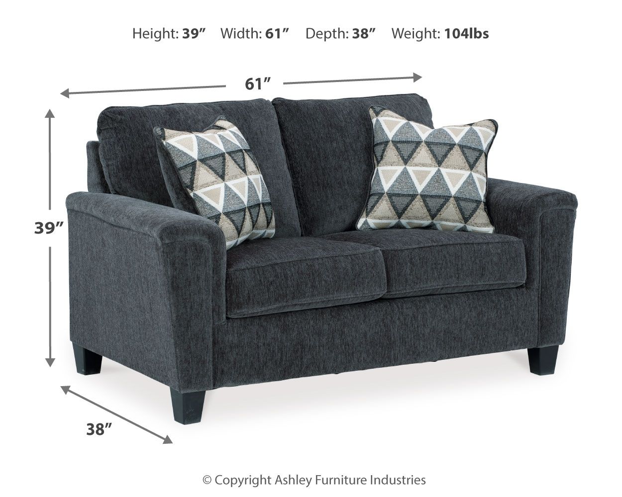 Ashley Furniture Abinger - Loveseat | Meri Furniture