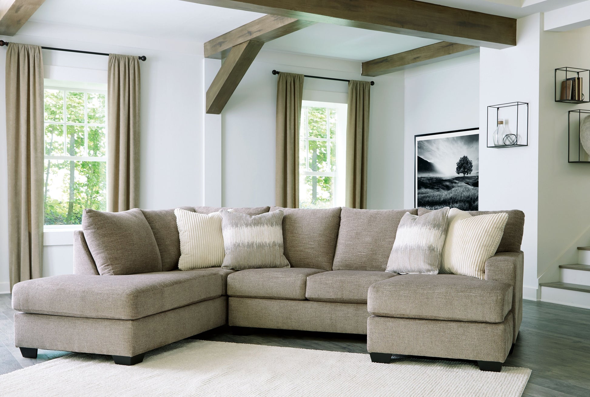 Signature Design by Ashley® Creswell - Sectional Set | Meri Furniture