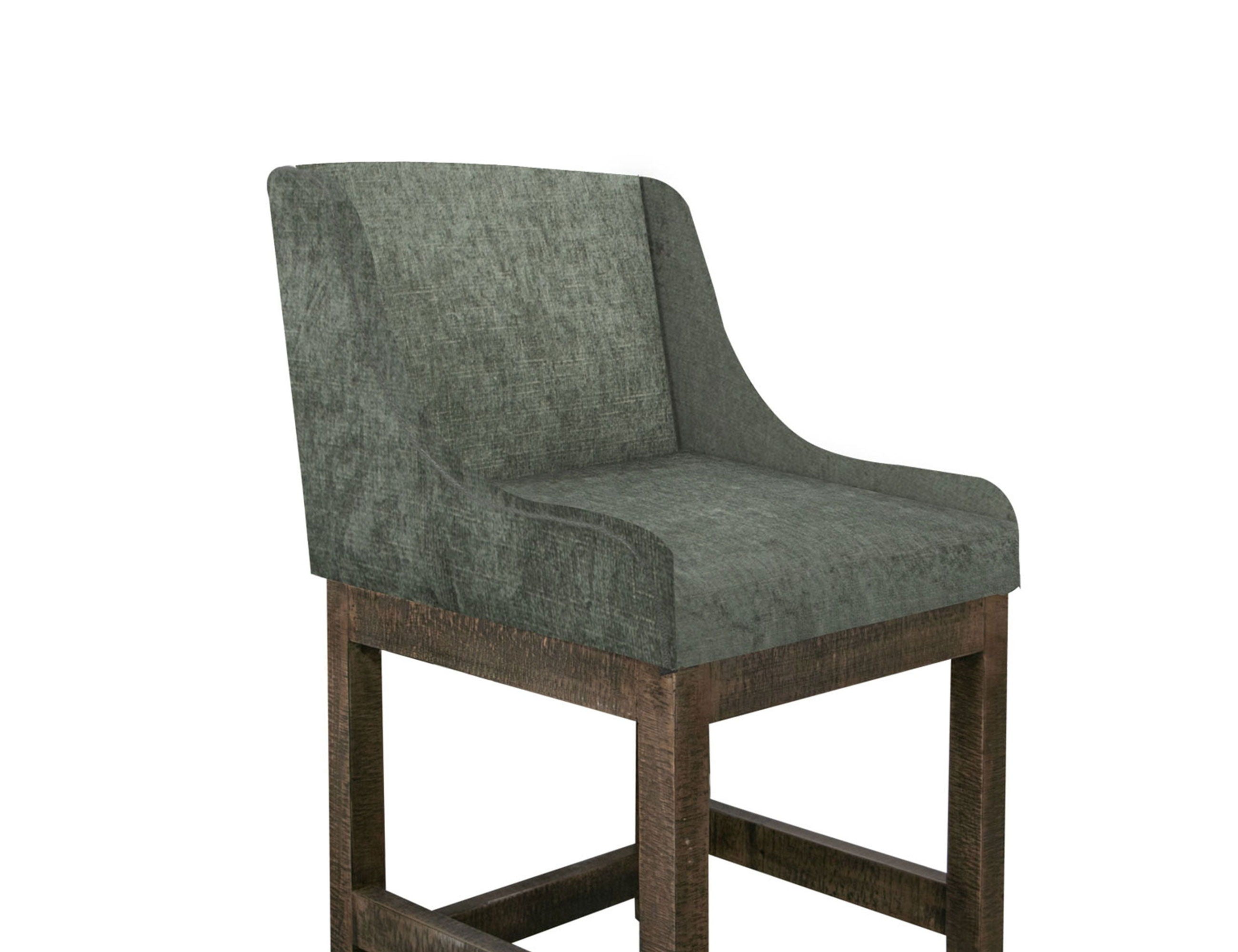 International Furniture Direct Gray - Metal Bar Stool | Meri Furniture