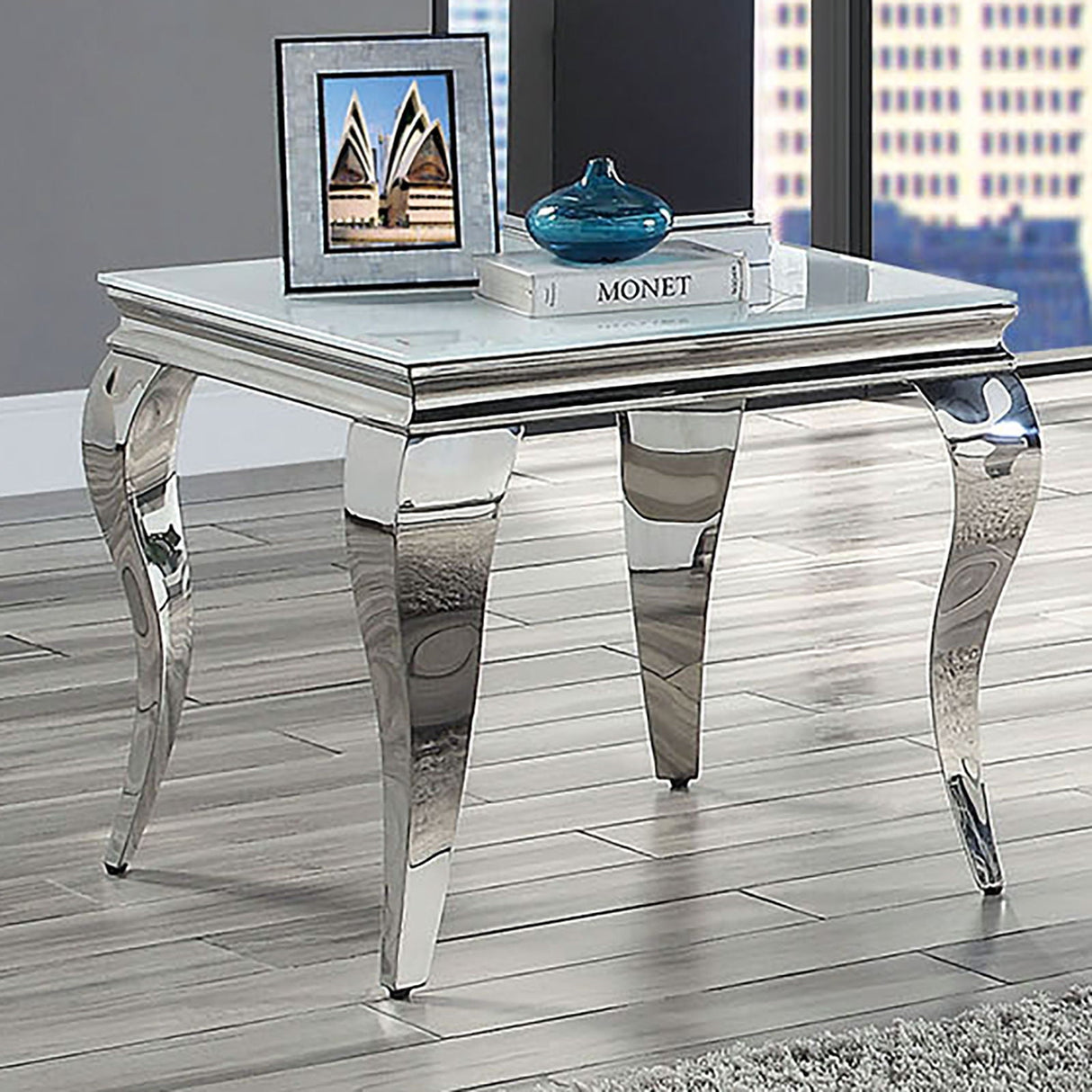 Furniture of America Wetzikon - End Table | Meri Furniture