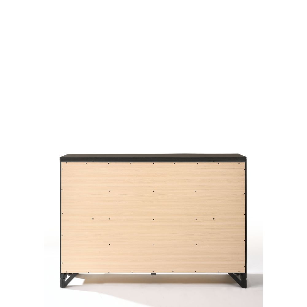 ACME Soteris - Dresser - Antique Gray | Meri Furniture