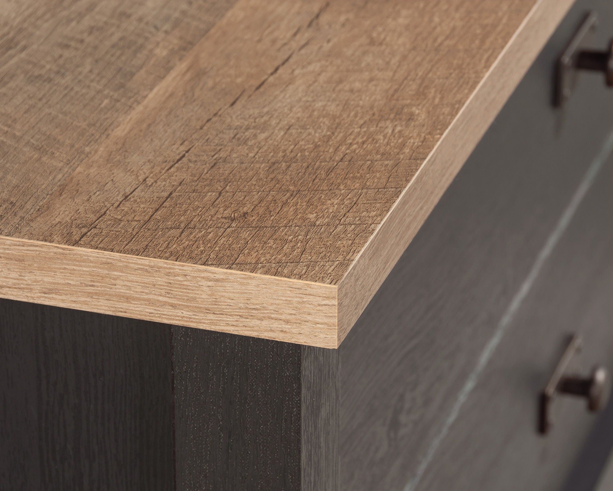 1-Drawer Lateral File Cabinet  in Raven Oak