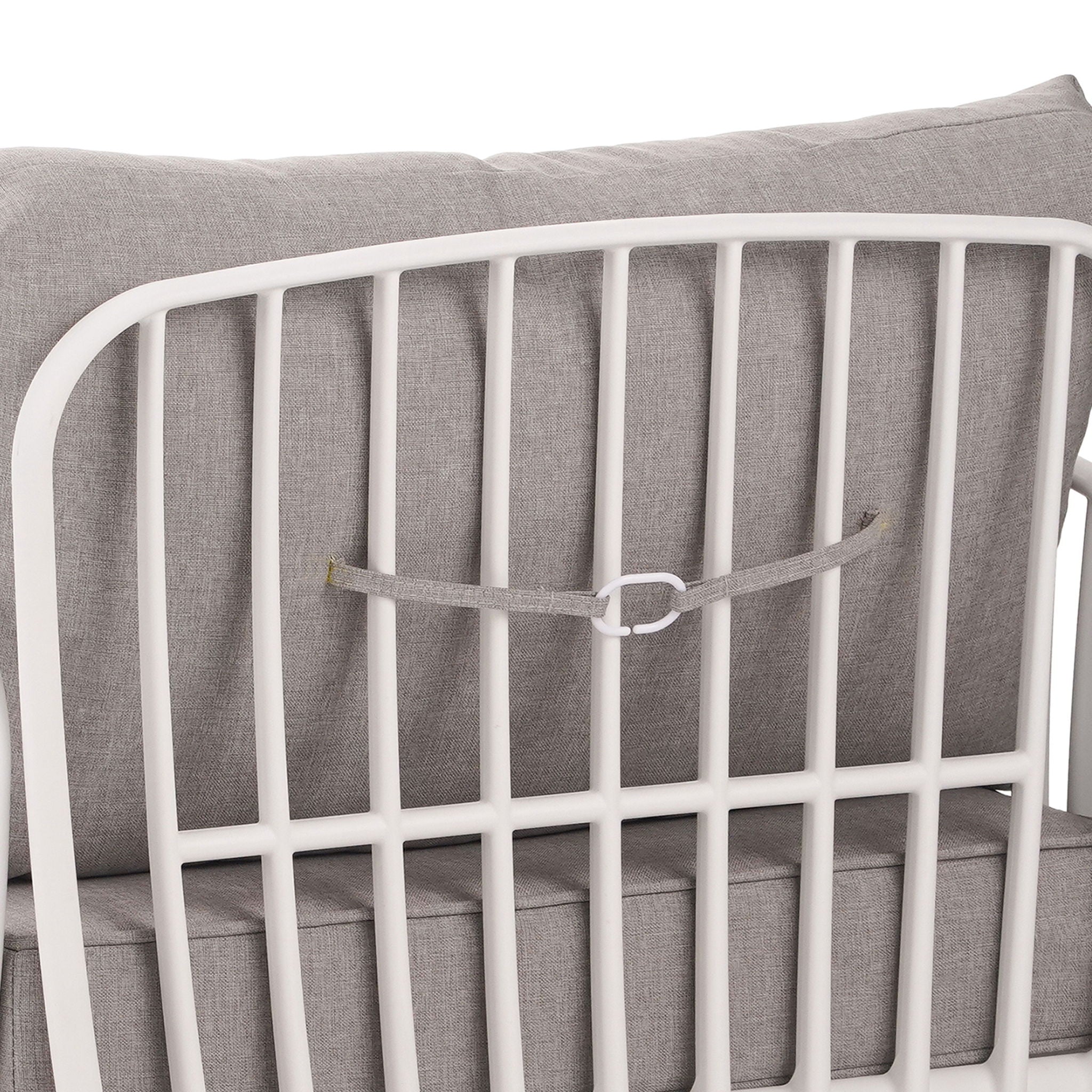 Outdoor Patio Club Chair, Waterproof Thick Cushion Deep Seating