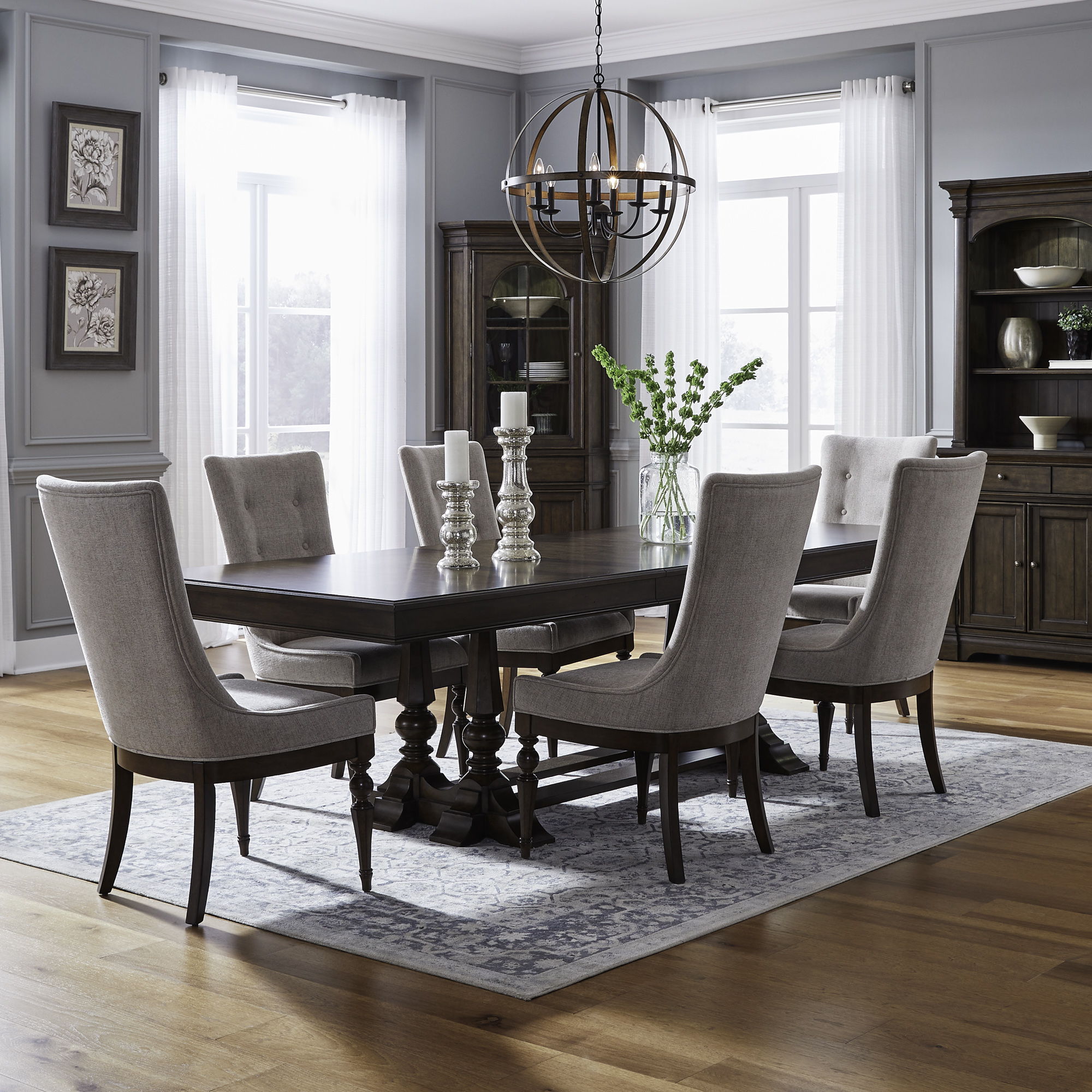 Liberty Furniture Arden Road - Opt Trestle Table Set | Meri Furniture