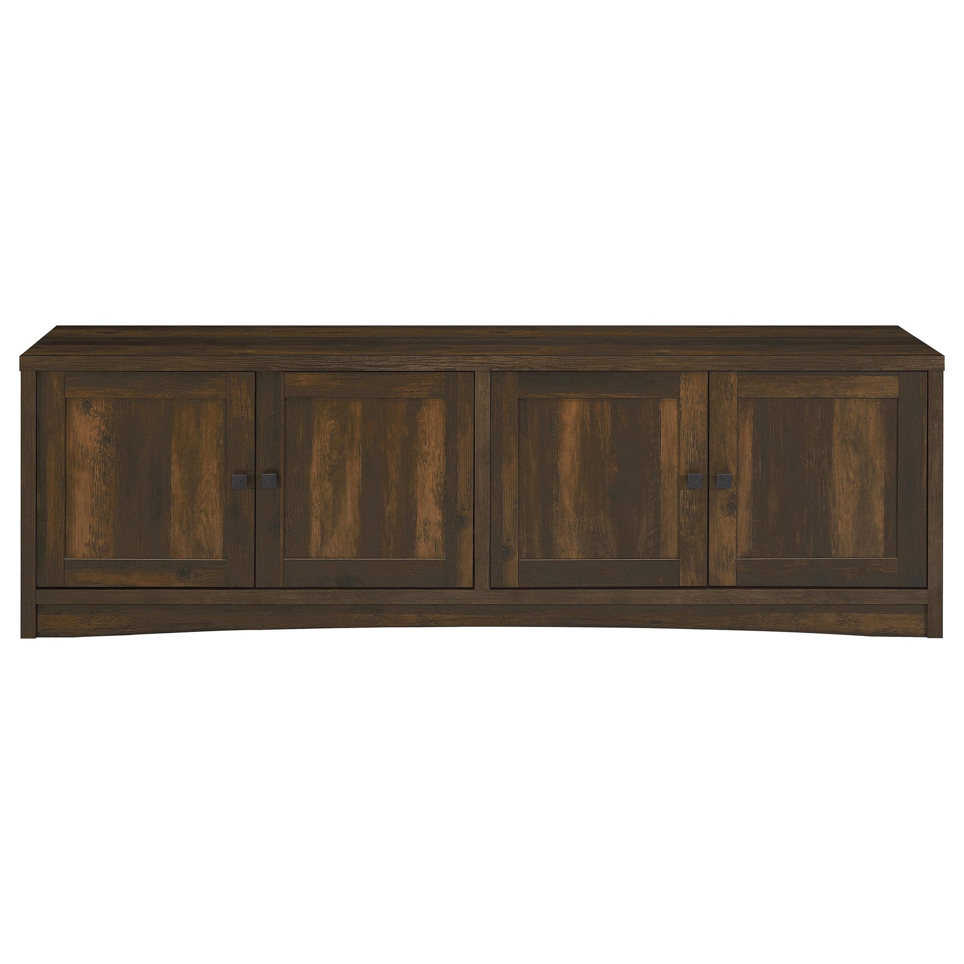 Coaster Fine Furniture Laughlin - 4 Door Engineered Wood TV Stand - Dark Pine | Meri Furniture
