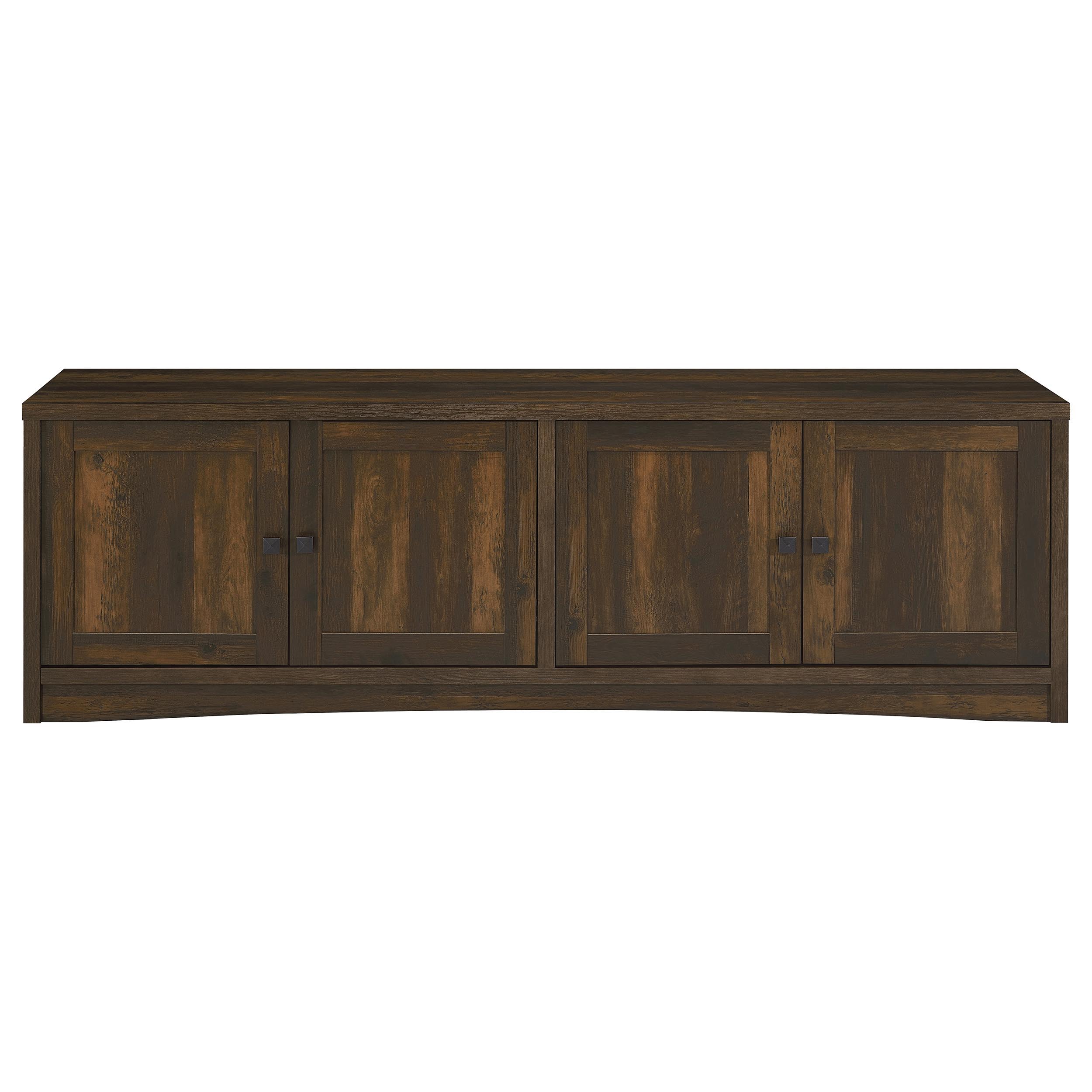 Coaster Fine Furniture Laughlin - 4 Door Engineered Wood TV Stand - Dark Pine | Meri Furniture